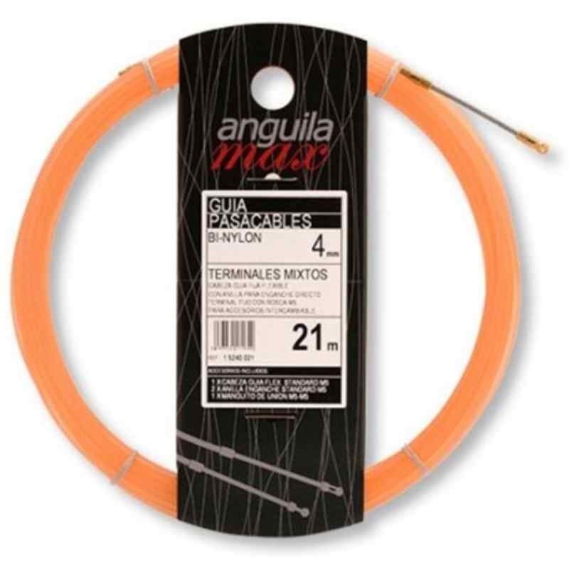 Anguila Pasacables Max 4mm 21m Bi-Nylon Salmón 15240021