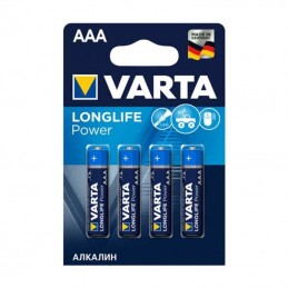 Varta Pila Alcalina AAA LR03 Varta LongLife Power BLx4 4903121414
