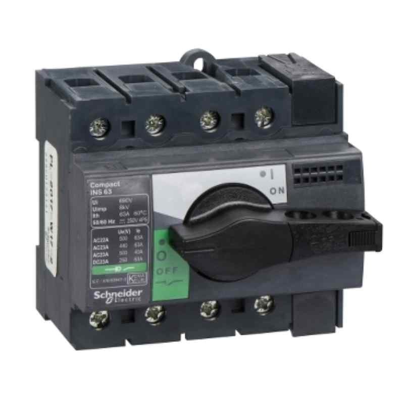 Schneider Interruptor de corte manual INS 63A 4P 28903