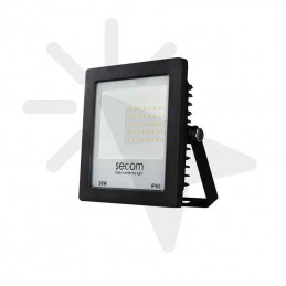 Secom Proyector LED 20W 4000K Negro S4115022084