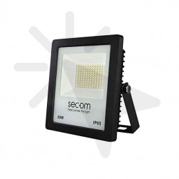Secom Proyector LED 50W 4000K Negro S4115025084