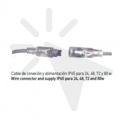 Secom Cable de conexión y alimentación IP65 S2028