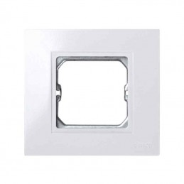 Simon 27 Play - marco 1 elemento compacto blanco pieza intermedia 2701610-030