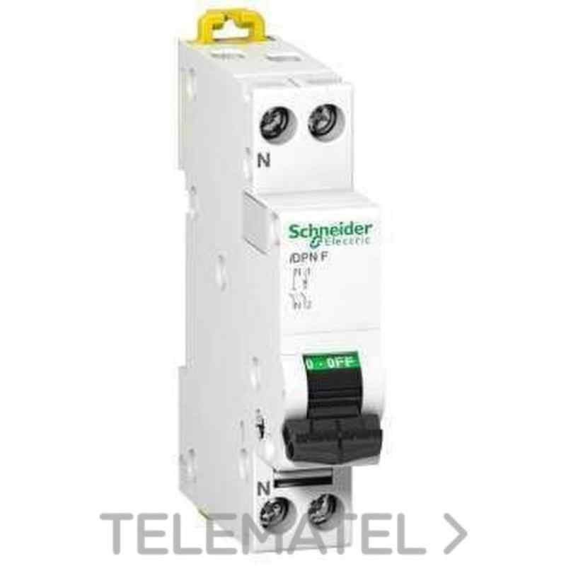 Schneider Interruptor Magnetotérmico idpn-f 1p+n 6a A9N21643
