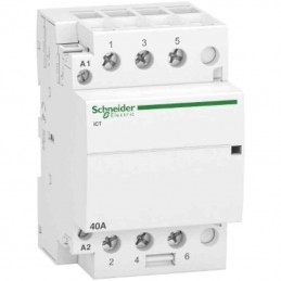 Schneider contactor ict 40a 3na 230/240v ca A9C20843