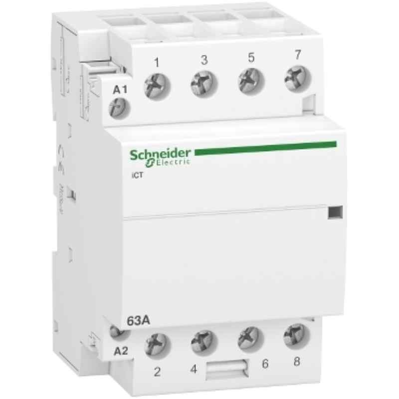 Schneider contactor ict 63a 4na 230/240v ca A9C20864