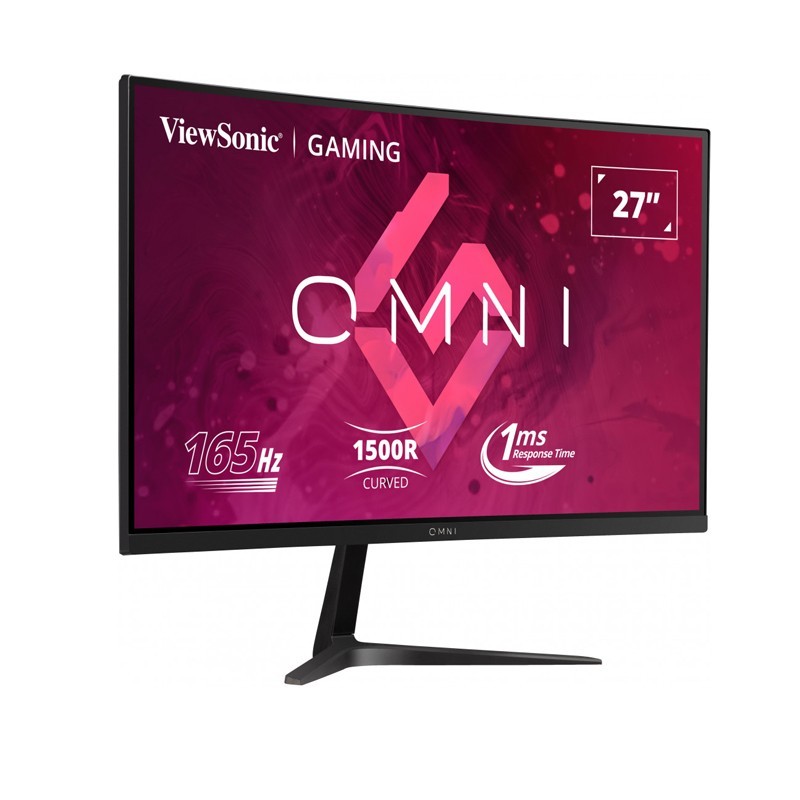 ViewSonic Monitor Curvo Gaming 27" LED FullHD 165Hz VX2718-PC-mhd