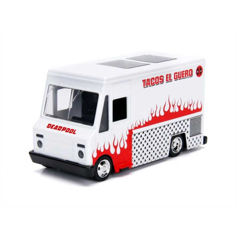 VEHICULO TACO TRUCK 1:24 CON FIGURA DEAD