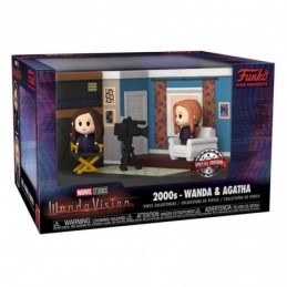 Funko POP! Mini Moment Wanda y Agatha Living room 2000s