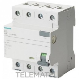 INTERRUP DIFERENCIAL IV TIPO A 40A 300MA