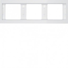 Hager Marco 3 Elementos Horizontal Blanco 13737009