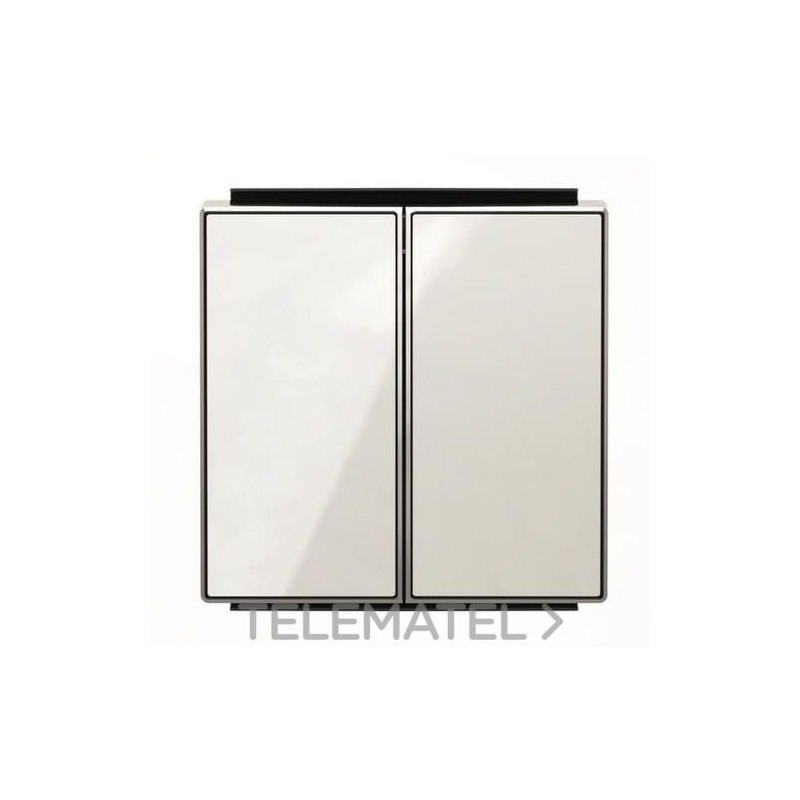 Tecla interruptor Niessen Sky cristal blanco 8511CB