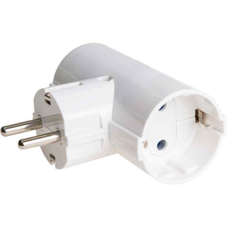 ADAPTADOR BIPOLAR 16A 250V~ DE 2 TOMAS C