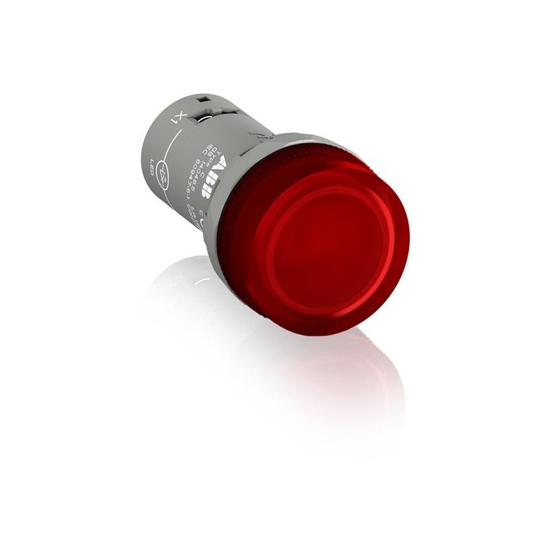 PILOTO COMPACT. ROJO LED 24V AC/DC 1SFA