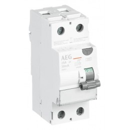 ABB Interruptor diferencial 2P 25A 30mA Clase Ai 4TQA603348R0000