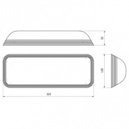 luminaria de emergencia LED Normalux D-150L