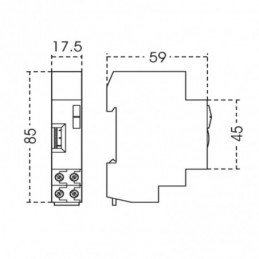 Automatico de escalera orbis t20 230V OB062031