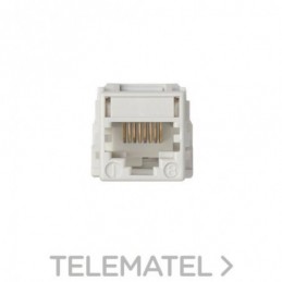 Conector RJ-45 Systimax Simon Cat 5e UTP blanco 75542-30