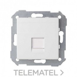 Placa RJ45 Simon 82 Concept blanca mate 8200005-090