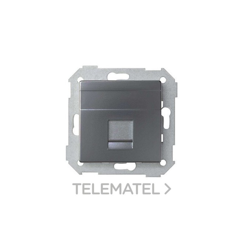 Adaptador RJ45 Simon 82 Concept titanio 8200005-096