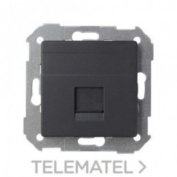 Tapa Simon 82 Concept RJ45 negro mate 8200005-098