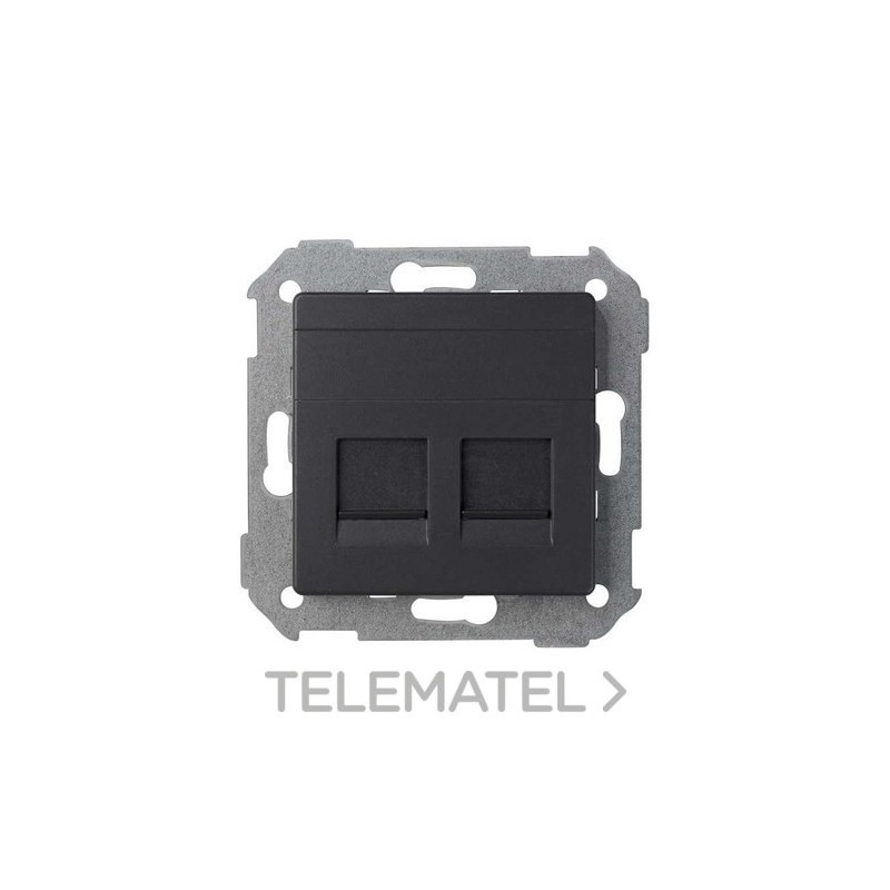 Tapa Simon 82 Concept RJ45 negro mate 8200006-098