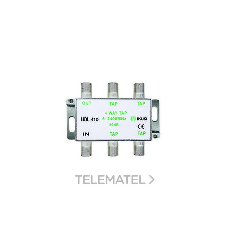 DERIVADOR 4 LINEAS SECUND.10dB UDL-410