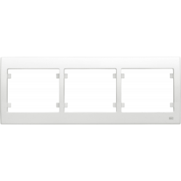 Marco BJC Iris 3 Elem Horizontal Blanco 18003