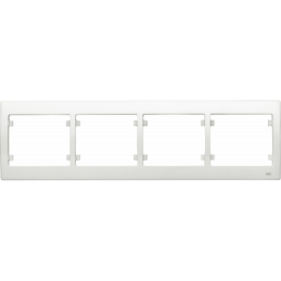 Marco BJC Iris 4 Elem Horizontal Blanco 18004