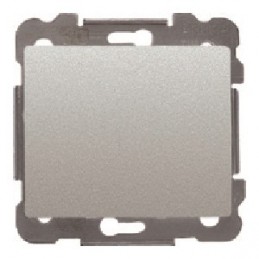 Tapa Ciega Aluminio Mercurio Serie Iris BJC 18033 MA