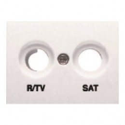 Tapa Toma R/Tv-Sat Blanco BJC Coral Serie 21320