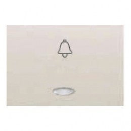 Tecla Pulsador Luminoso Blanco Serie Coral BJC 21717 L