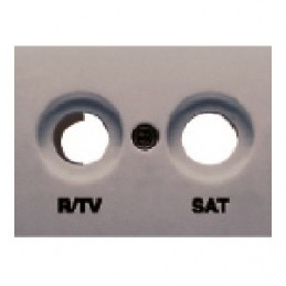 Tapa toma R/TV-SAT BJC Coral Gris Sombra 21320 GS