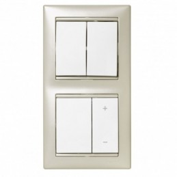 Legrand Doble Conmutador Blanco Valena 774408