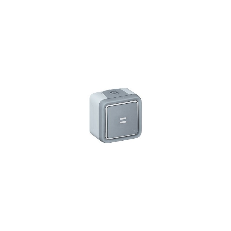 Legrand Conmutador Superficie 10A 250V IP55 1P GR 69712