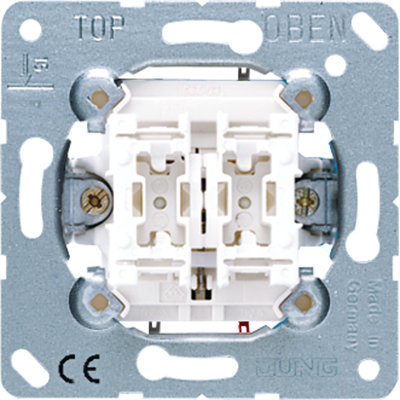 Mecanismos LS990 Pulsador Unipolar P/Persiana 10AX/250V