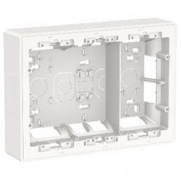 Caja de estación de control Schneider 3 Columnas NU823418