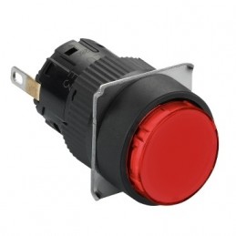 Piloto Luminoso Schneider Circular Rojo LED 24V XB6EAV4BP