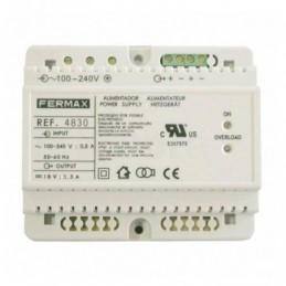 Fermax Alimentador DIN6 4830 240V / 18V DC - 3.5A