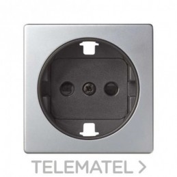 Simon 82 - tapa enchufe 2p + tt lateral + seguridad 82041-33