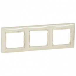 Legrand Placa embellecedora Valena 3 Elem Horizontal 774353