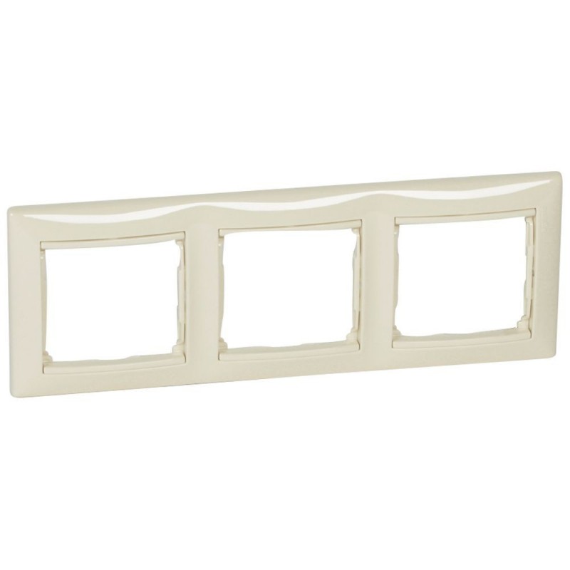 Legrand Placa embellecedora Valena 3 Elem Horizontal 774353