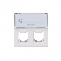 Legrand Adaptor RJ45 2 Conectores Keystone 2 M 078610