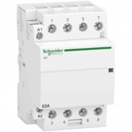 Schneider contactor ict 63a 4na 230/240v ca A9C20864