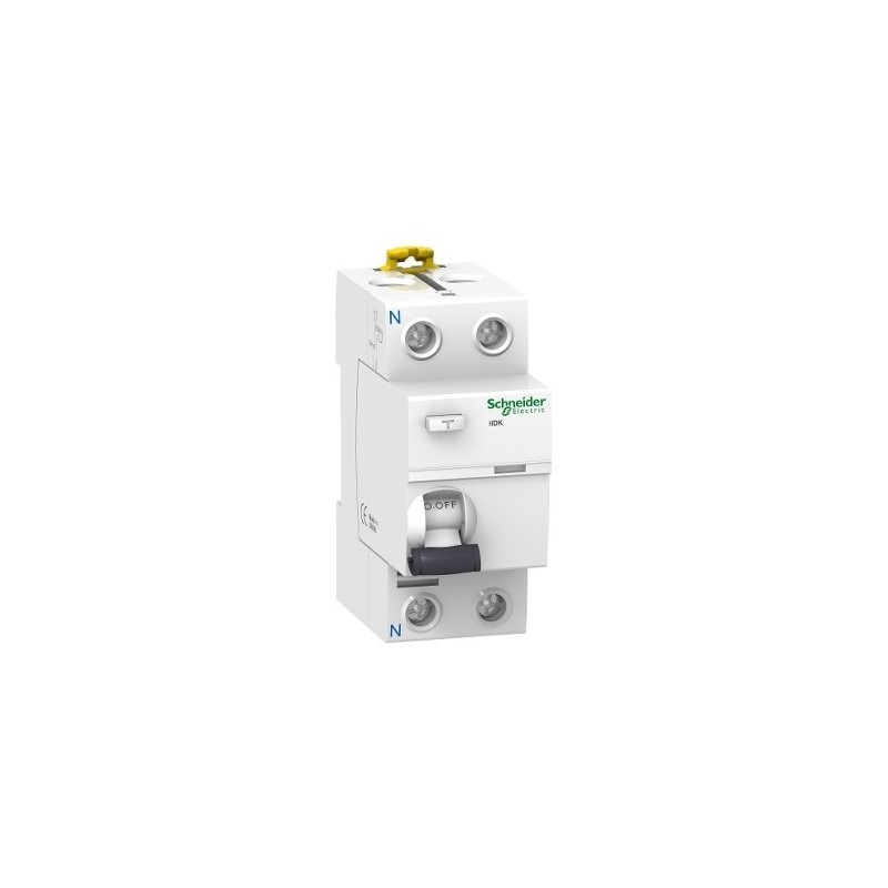 Schneider Interruptor diferencial IID 2P 25A 30mA residencial A9R60225