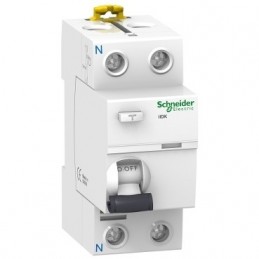 Schneider Interruptor diferencial IID 2P 25A 30mA residencial A9R60225