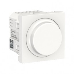 Schneider Regulador giratorio Led 7-200w Blanco New unica NU351618