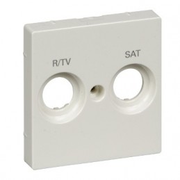 CARATULA TOMA R-TV/SAT ELEGANCE MARFIL M