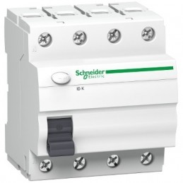 Schneider Interruptor Diferencial 4P 63A 30mA AC A9Z05463