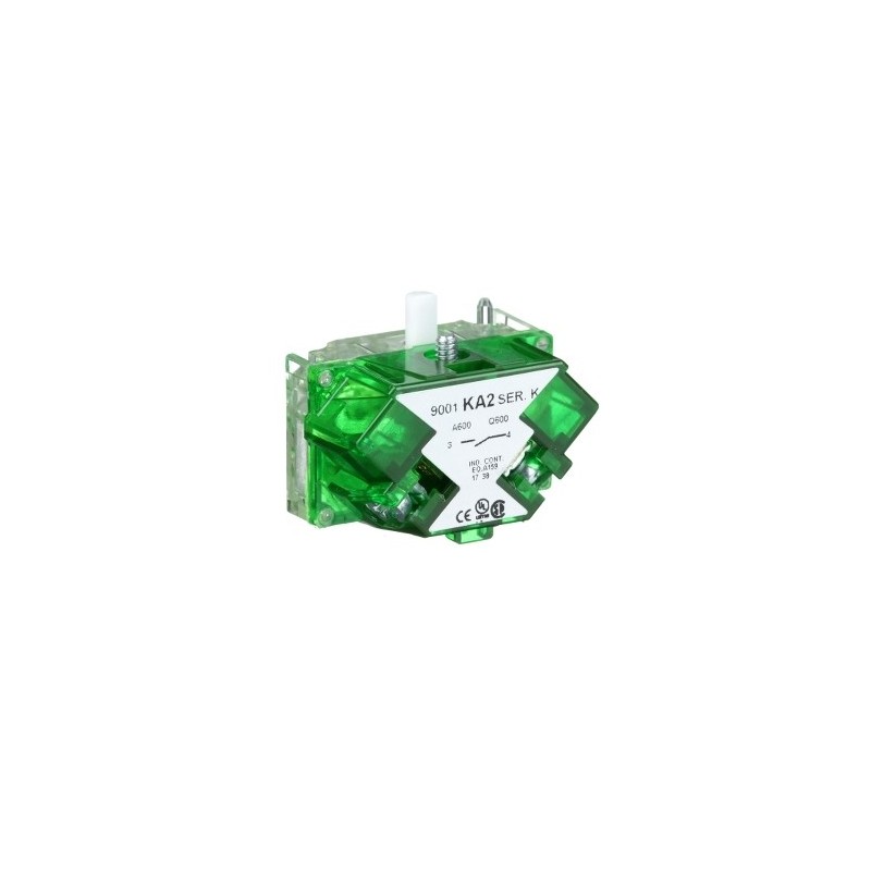 Bloque de Contactos Schneider 600V 10A 1NA Ref 9001KA2